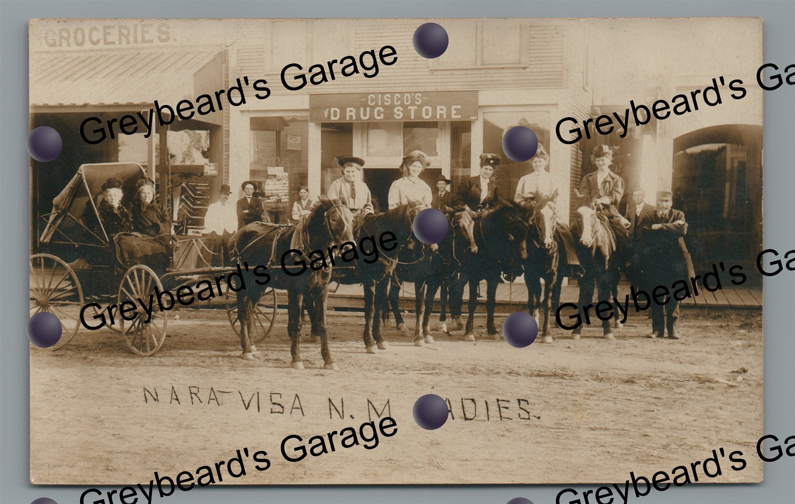 RPPC Western Women Ladies of NARA VISA NM New Mexico Vintage Real Photo Postcard RPPC Western Women Ladies of NARA VISA NM New Mexico Vintage Real Photo Postcard