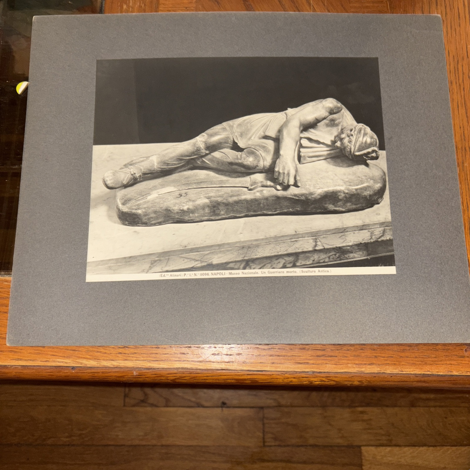 Vintage Dead Persian From Dedications Of Attalos I Mounted Greek Sculpture Photo Vintage Dead Persian From Dedications Of Attalos I Mounted Greek Sculpture Photo