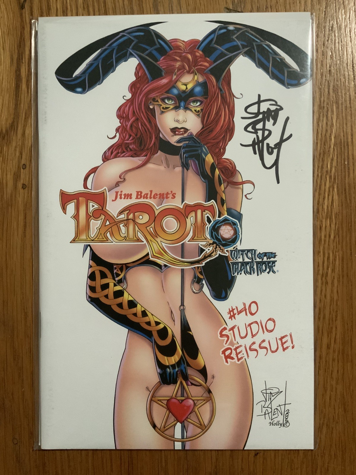 Tarot Witch of the Black Rose #40 Studio Reissue Edition Signed Balent Tarot Witch of the Black Rose #40 Studio Reissue Edition Signed Balent