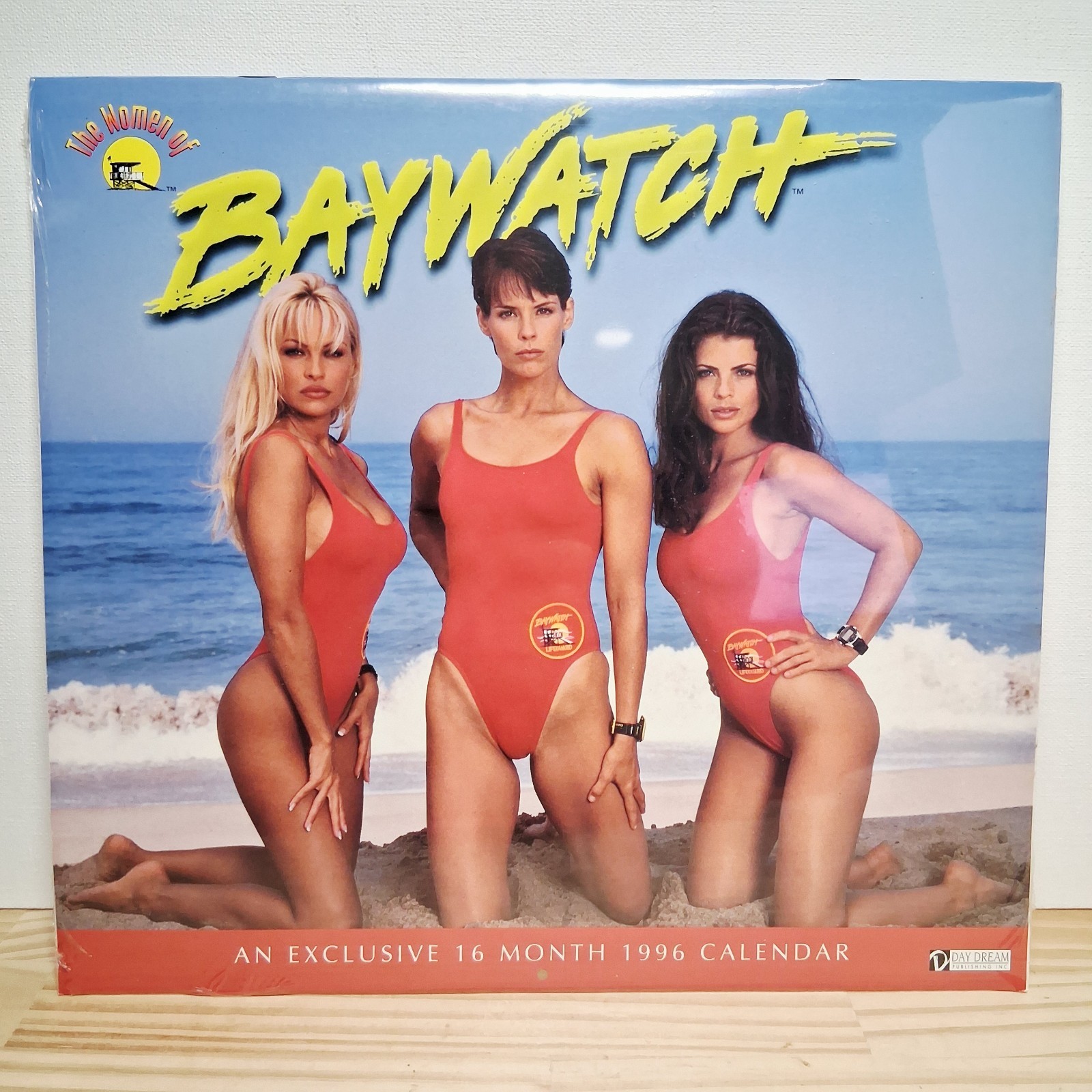 Vintage 1996 Women of Baywatch Wall Calendar Factory Sealed  Pamela Anderson