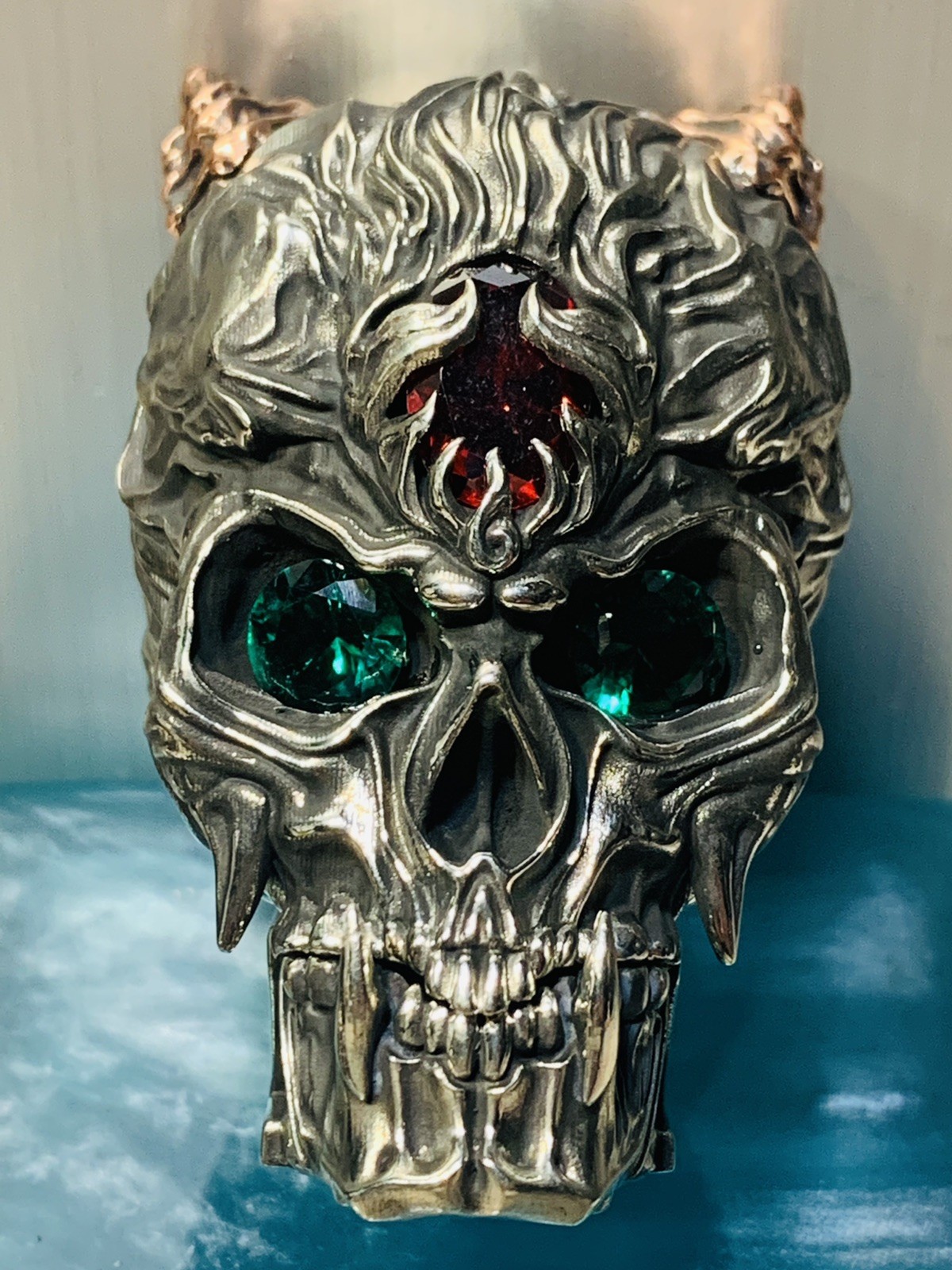 RARE Heavy 3D Zippo lighter devil Skull Zippo RARE Heavy 3D Zippo lighter devil Skull Zippo