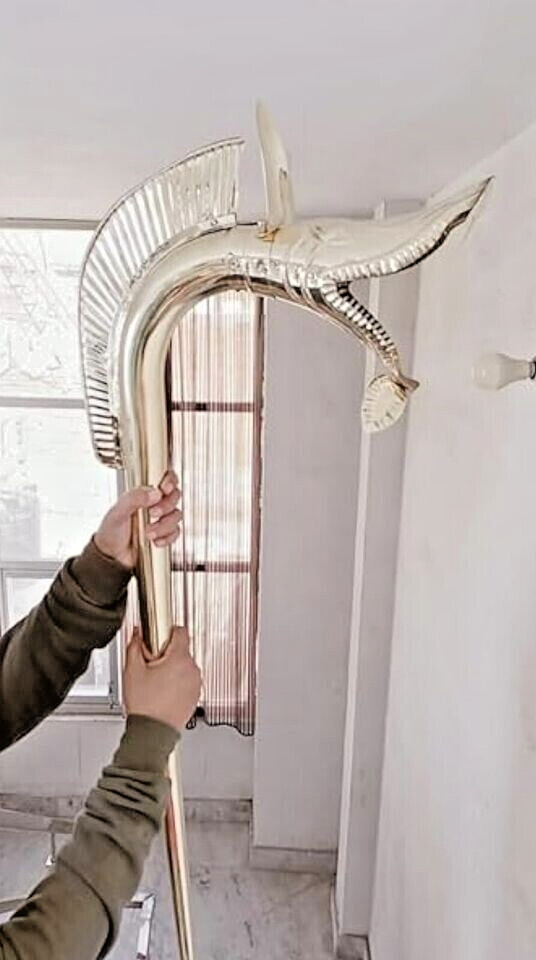 Medieval Viking Brass Carnyx of Tintignac Celtic War Working Trumpet Horn gift Medieval Viking Brass Carnyx of Tintignac Celtic War Working Trumpet Horn gift