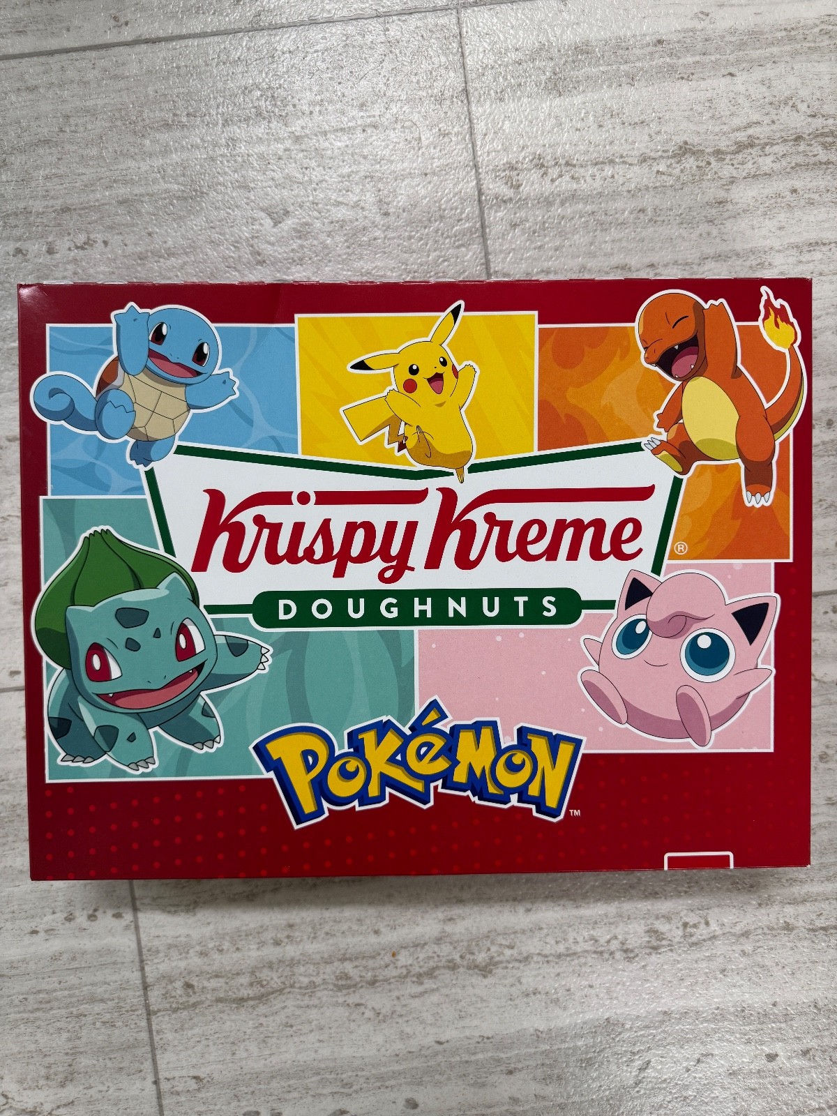 Pokemon Exclusive Krispy Kreme Collab Box New