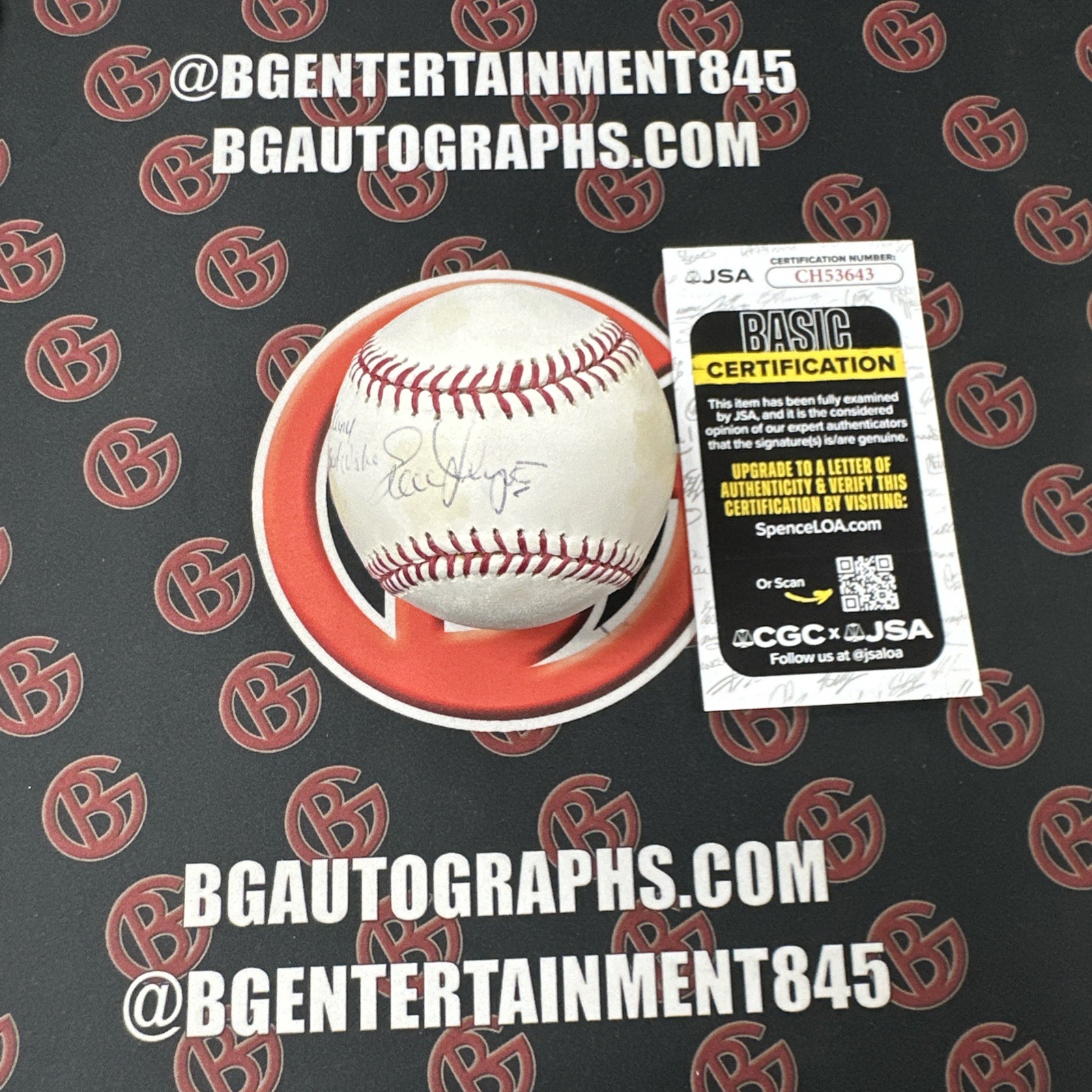 Evan Longoria Autographed Tampa Bay Rays OMLB JSA COA