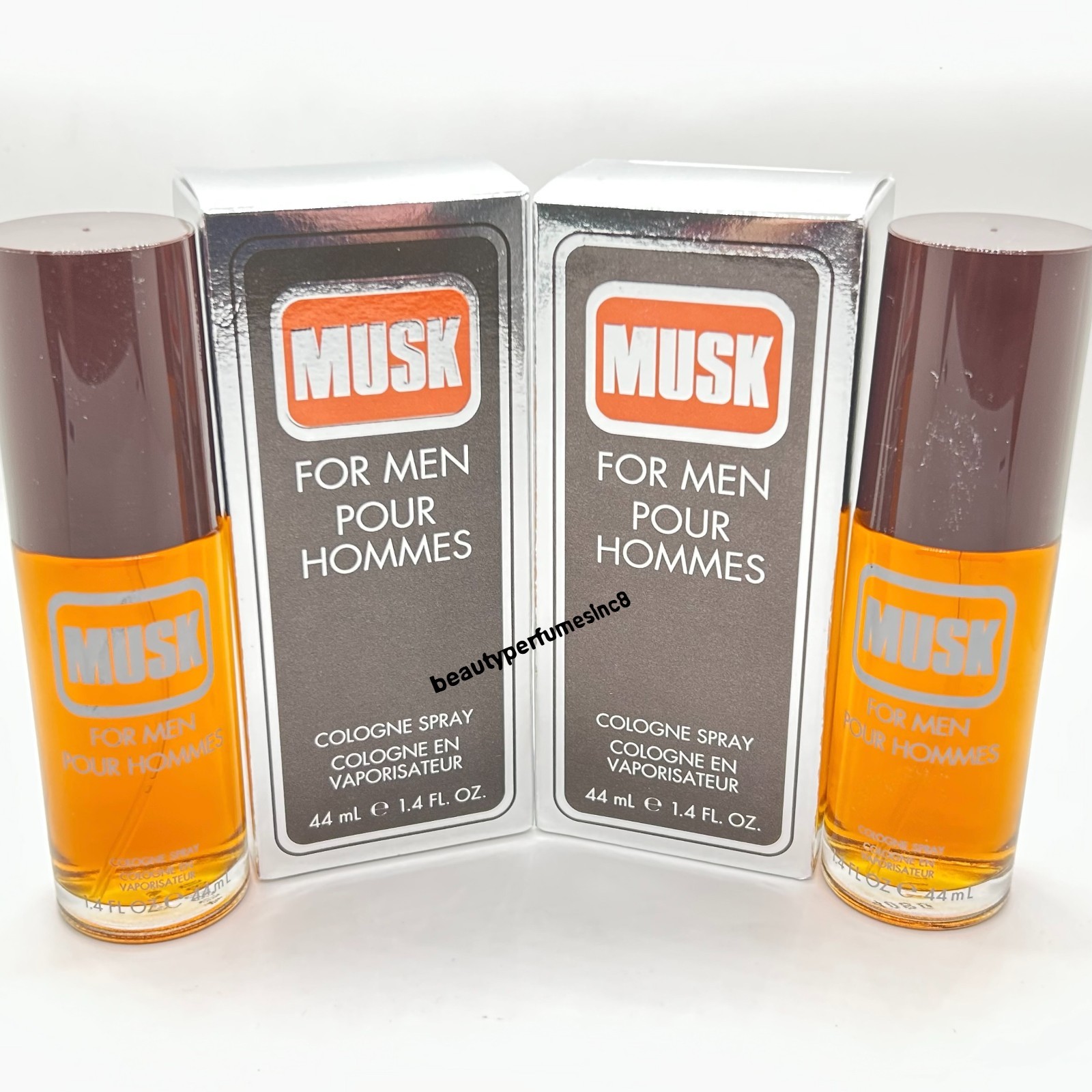 Lot of 2 Pc - Coty Musk 1.4 oz Cologne Spray, for Men Pack of 2 Pc - New in Box Lot of 2 Pc - Coty Musk 1.4 oz Cologne Spray, for Men Pack of 2 Pc - New in Box