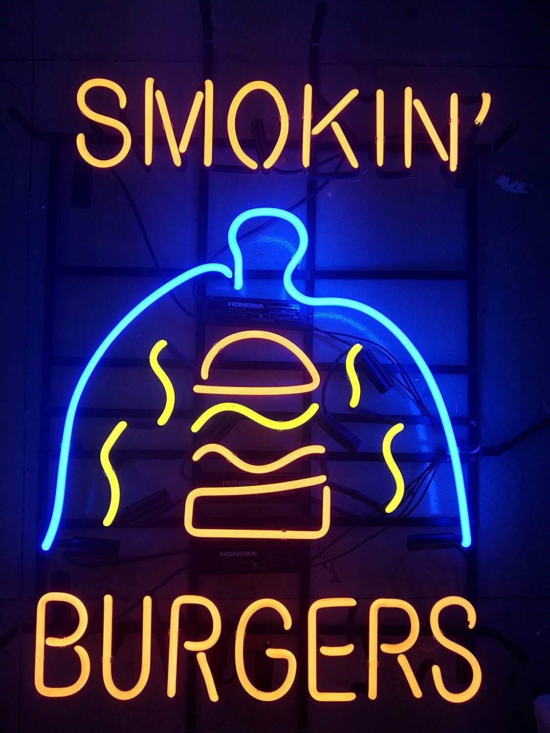 New Smokin\'s Burgers Neon Light Sign 24\