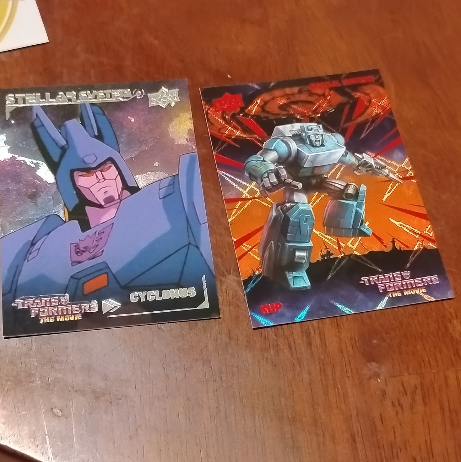 Upper Deck Transformers The Movie 40th Anniv 2-Card Lot Kup Cyclonus SS-10 Upper Deck Transformers The Movie 40th Anniv 2-Card Lot Kup Cyclonus SS-10
