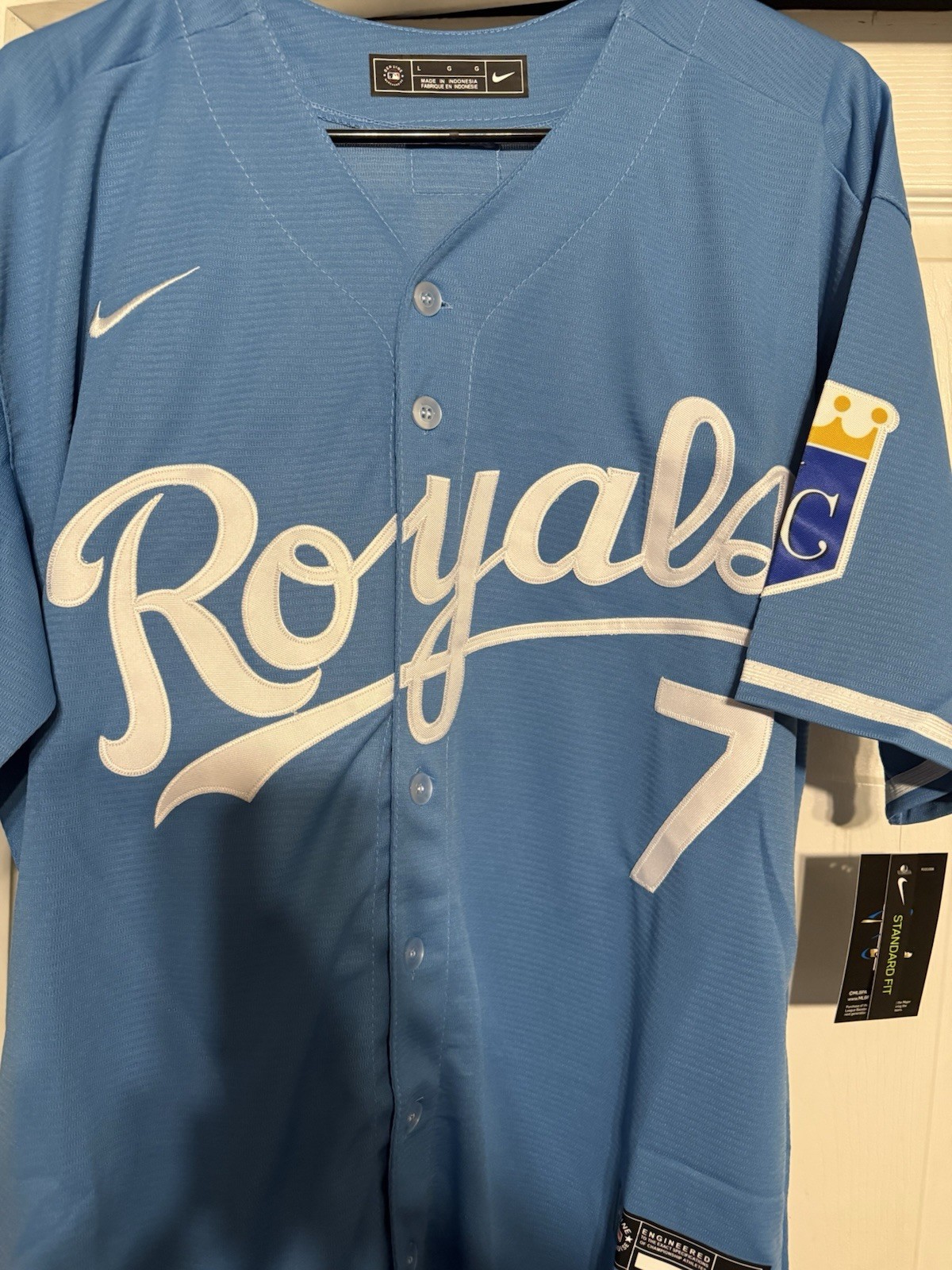 NEW- WITT JR #7 GAMETIME ROYALS JERSEY SIZE XXXL NEW- WITT JR #7 GAMETIME ROYALS JERSEY SIZE XXXL