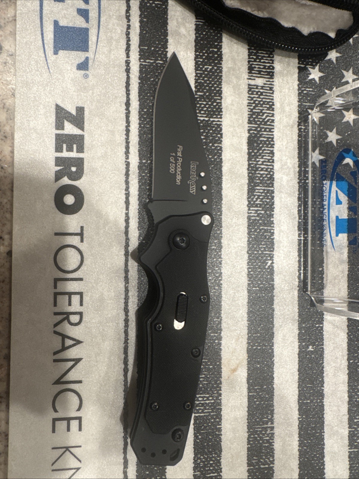 Kershaw 1910CKT R.A.M. Folding Knife 1st Production Run 1/500 USA 2008 No Box Kershaw 1910CKT R.A.M. Folding Knife 1st Production Run 1/500 USA 2008 No Box