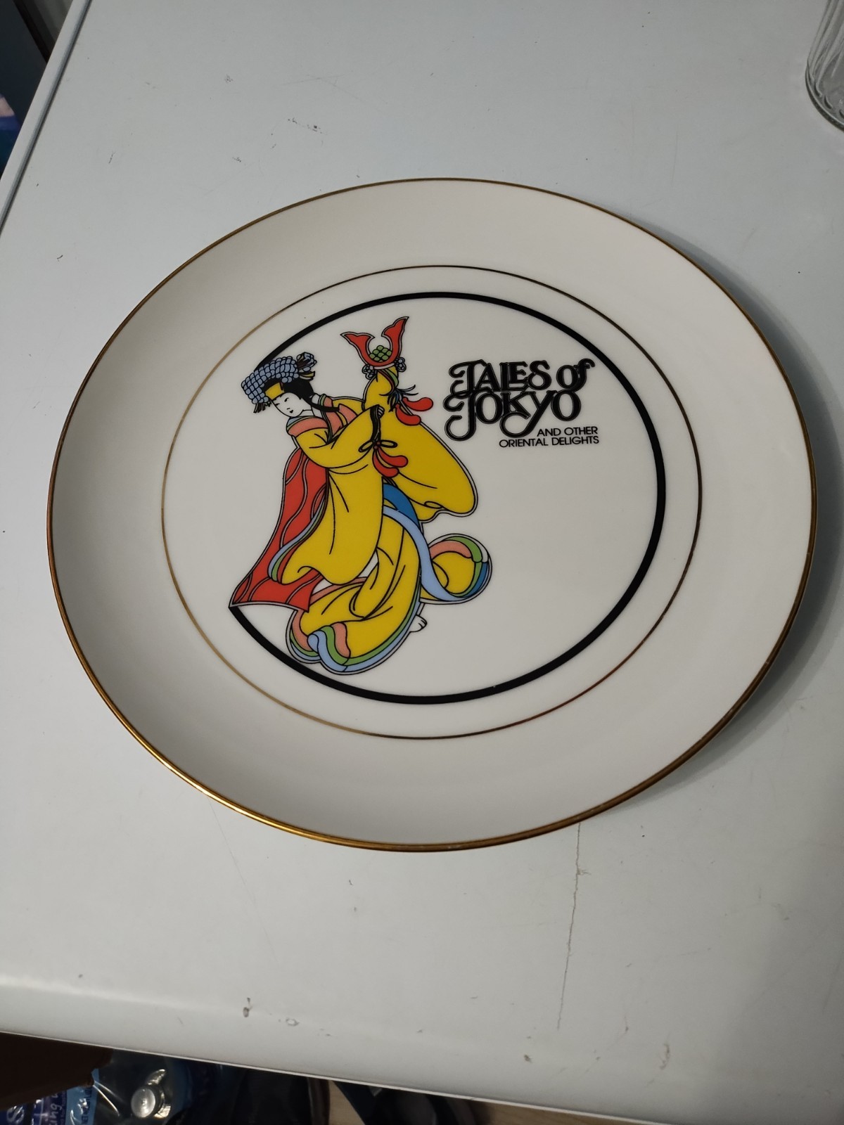 Rare--Dr Pepper Tales of Tokyo Porcelain Collector Plate Limited Ed 300 Oct 1977 Rare--Dr Pepper Tales of Tokyo Porcelain Collector Plate Limited Ed 300 Oct 1977