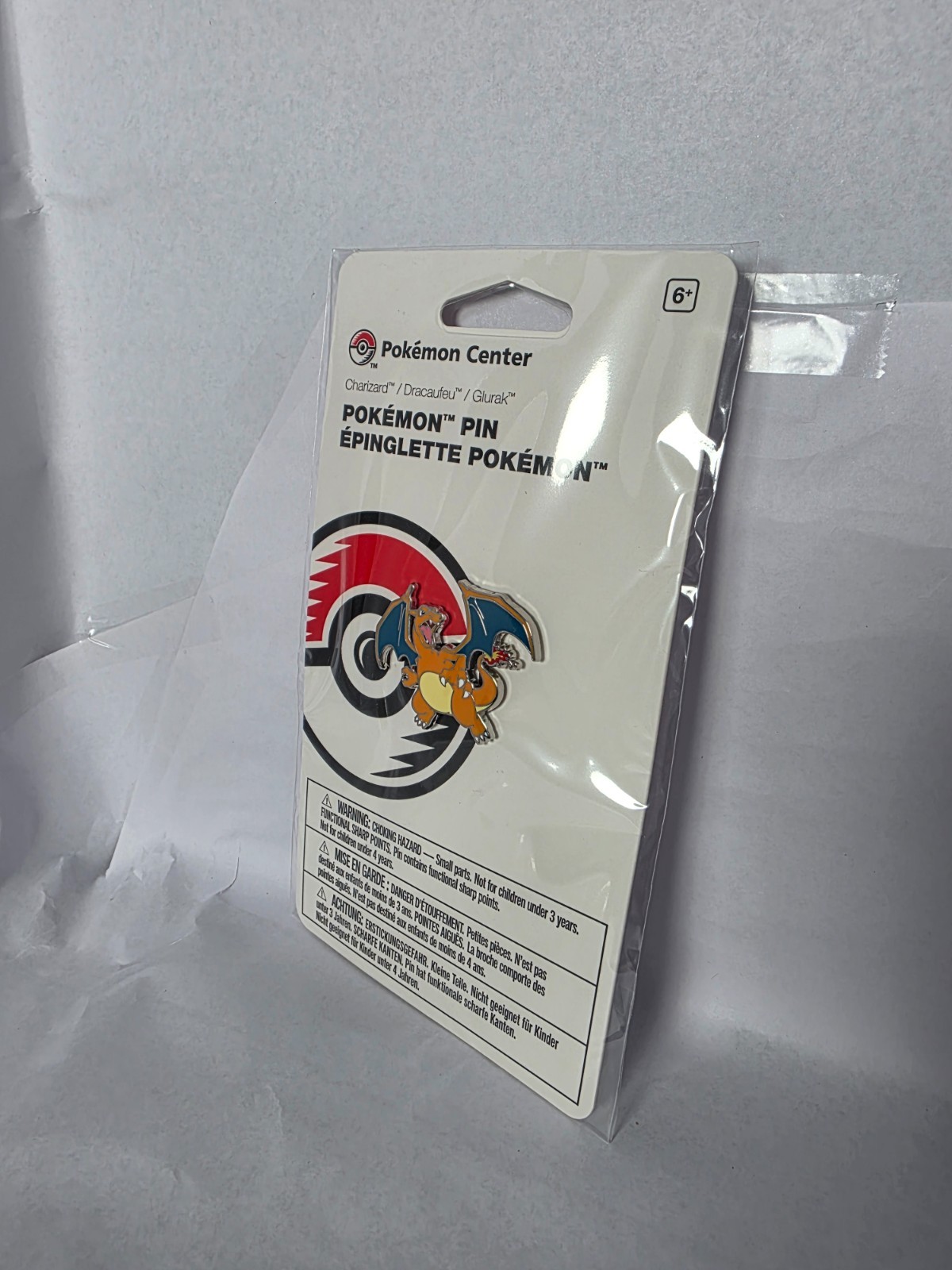 Pokémon Center Charizard Pokémon Pin - Brand New Pokémon Center Charizard Pokémon Pin - Brand New