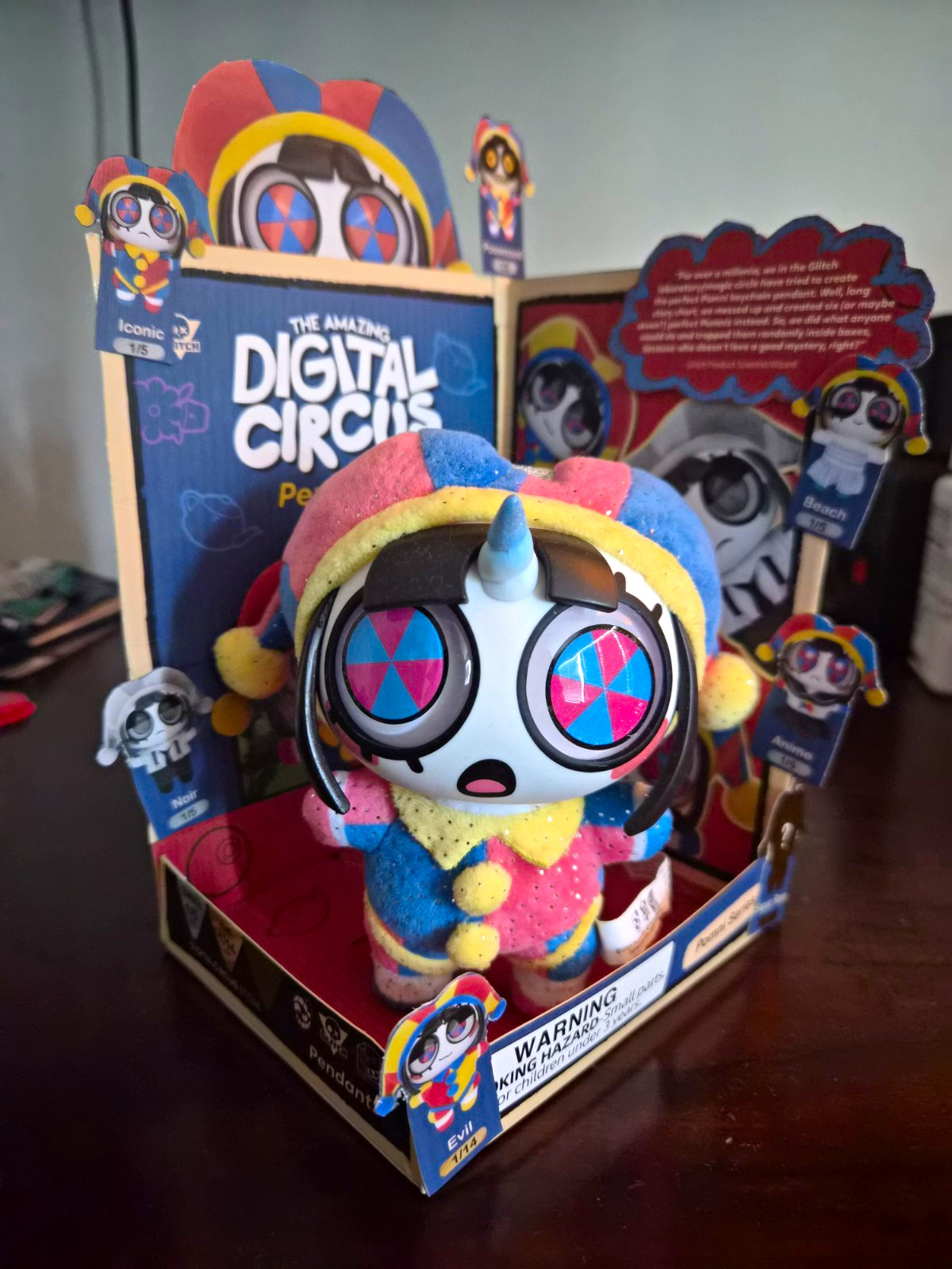 The Amazing Digital Circus Rare Unicorn Pomni Pendant The Amazing Digital Circus Rare Unicorn Pomni Pendant