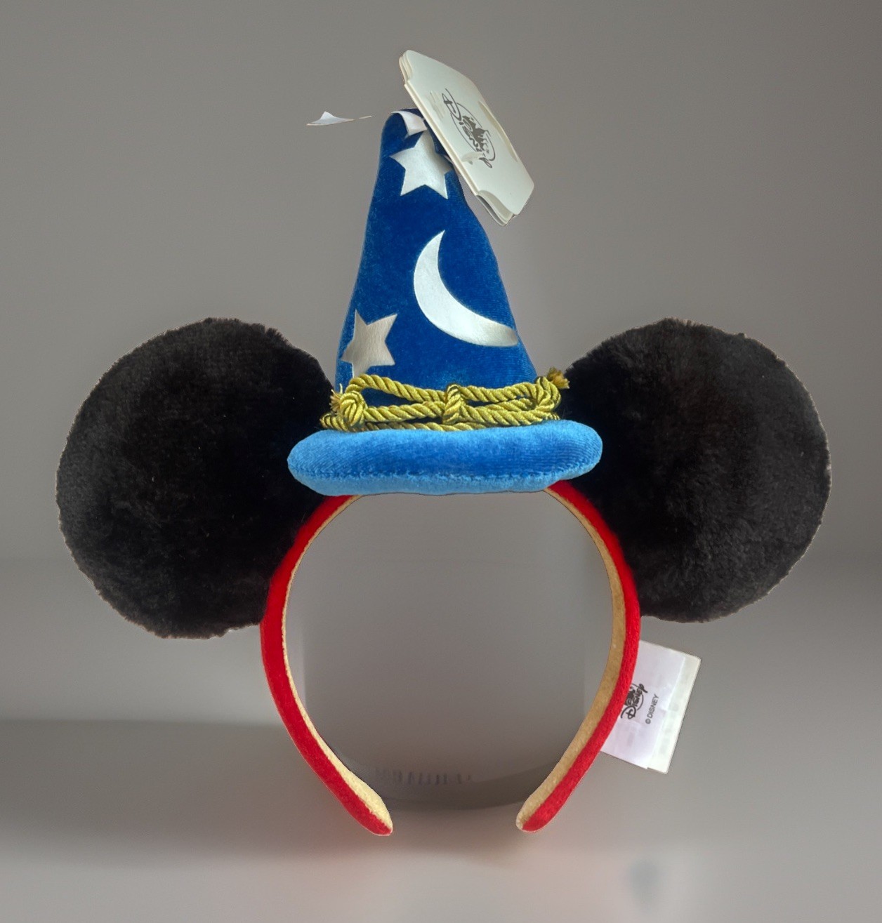 2025 Disney Parks Fantasia Sorcerer Mickey Mouse Hat Ear Headband NWT 2025 Disney Parks Fantasia Sorcerer Mickey Mouse Hat Ear Headband NWT
