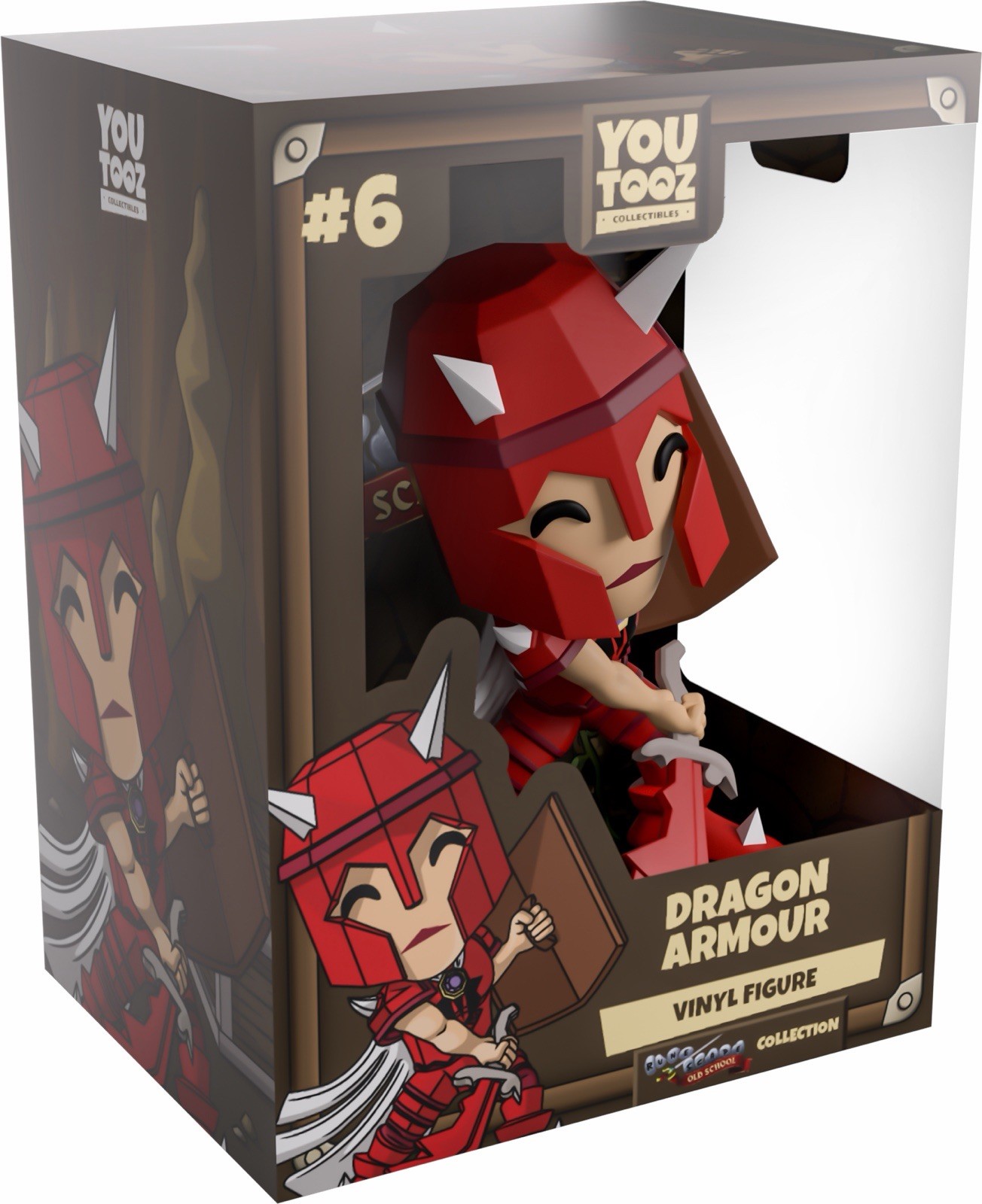 Youtooz Old School Runescape Collection Dragon Armour Vinyl Figure #6 Youtooz Old School Runescape Collection Dragon Armour Vinyl Figure #6