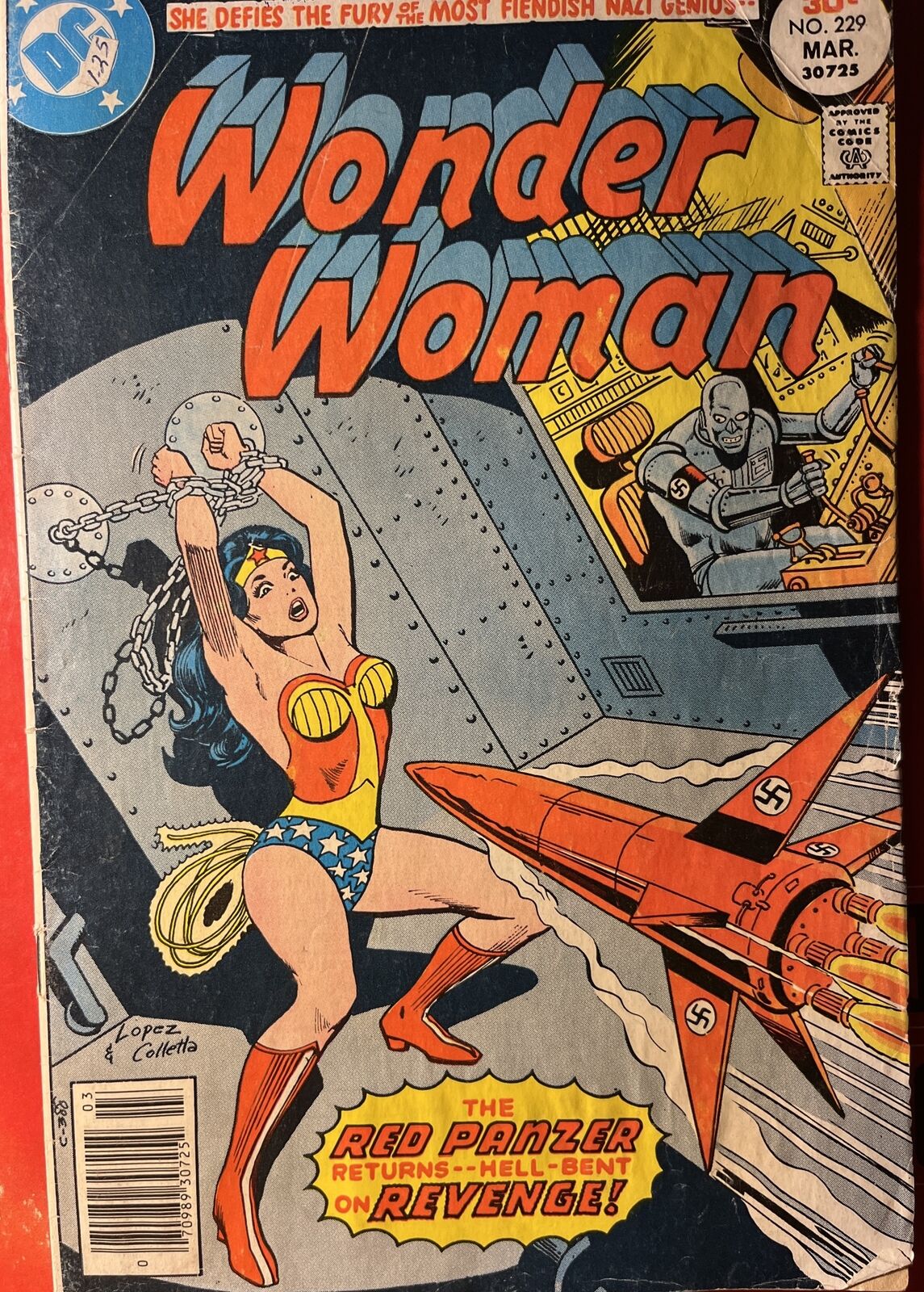 Wonder Woman Comic No. 229 1977
