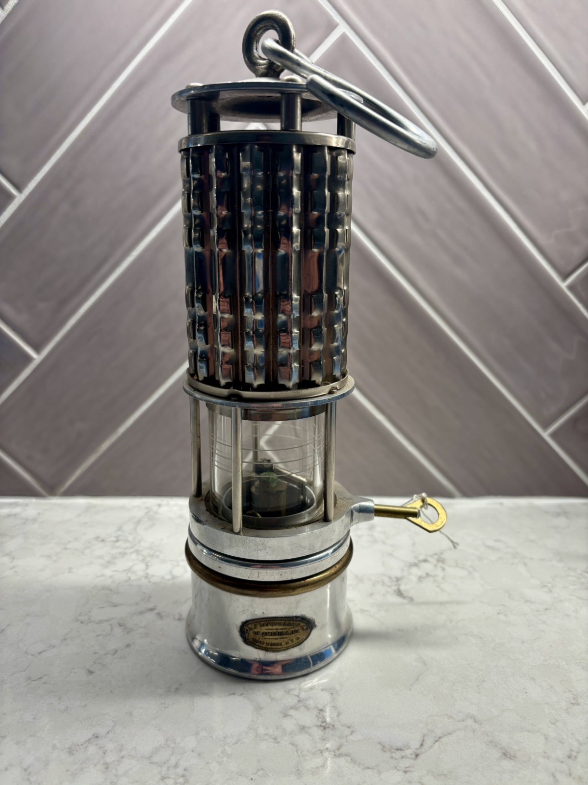 Vintage Wolf Miner\'s Safety Lamp/Lantern