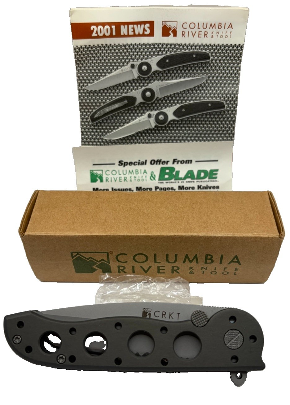 CRKT M16-12 Carson Design Tactical Folding Knife Tanto Serrated NOS w/ Box CRKT M16-12 Carson Design Tactical Folding Knife Tanto Serrated NOS w/ Box