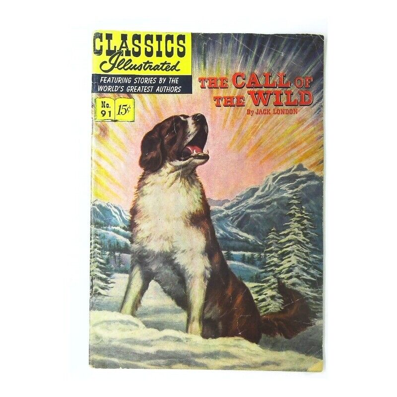 Classics Illustrated (1941 series) #91 HRN #92 in VG cond. Gilberton comics [o`
