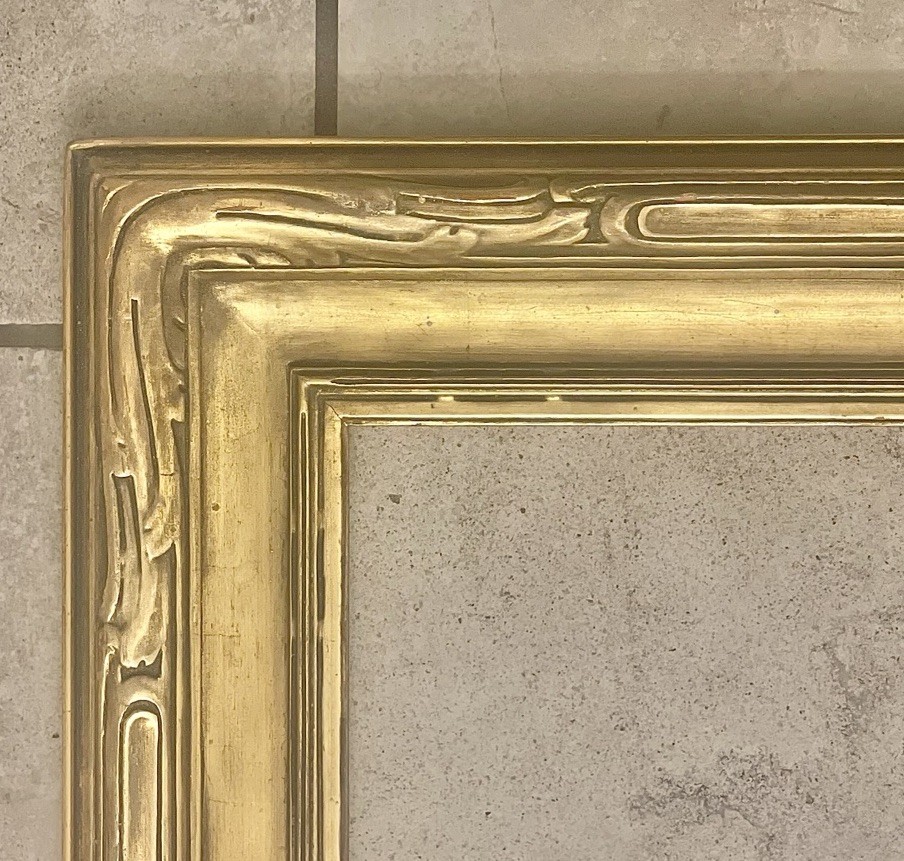 ANTIQUE FITs 20”x24” GOLD GILT ARTS & CRAFTS NEWCOMB MACKLIN PICTURE FRAME++