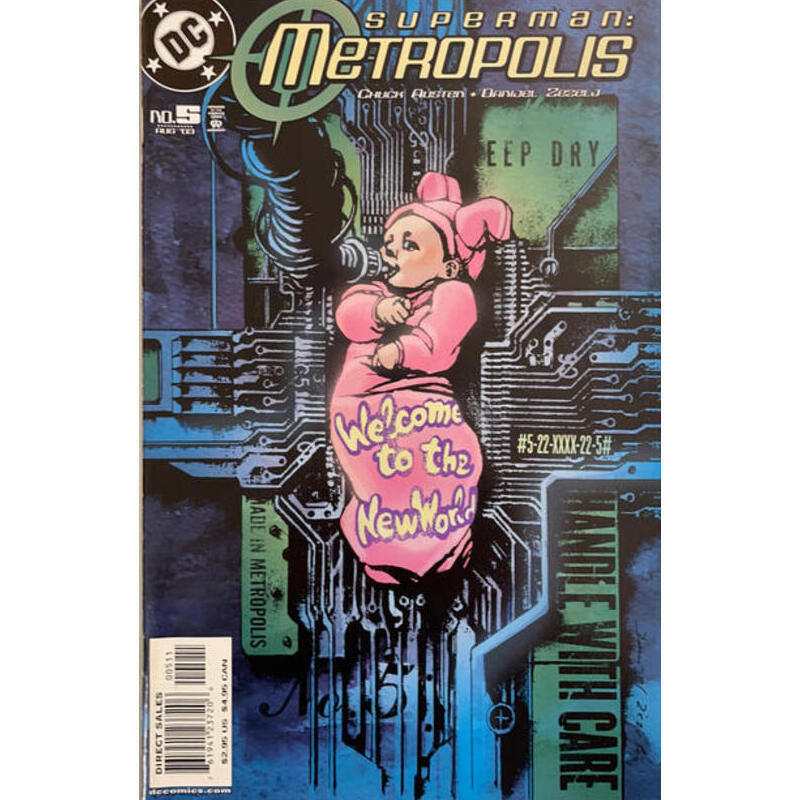 Superman: Metropolis #5 in Near Mint condition. DC comics [y,