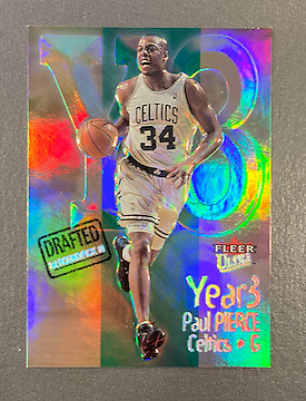 PAUL PIERCE 2000-01 FLEER ULTRA YEAR 3 PLATINUM 93/100 PAUL PIERCE 2000-01 FLEER ULTRA YEAR 3 PLATINUM 93/100