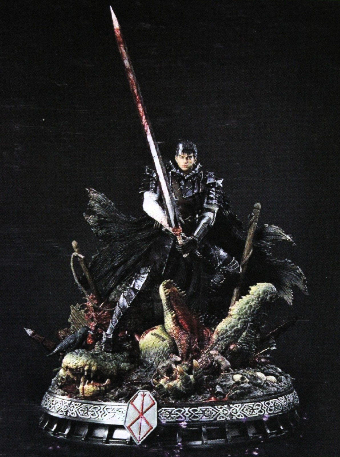 PRIME 1 STUDIO BERSERK GUTS BERSERKER ARMOR DELUX POLYSTONE STATUE UPMBR-17DX