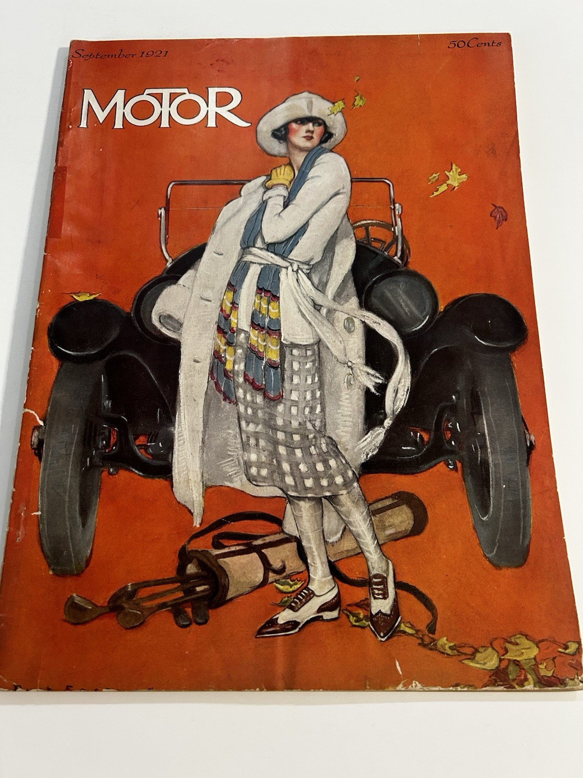 Motor Magazine Sep 1921 Issue, Vintage Automotive Articles & Ads