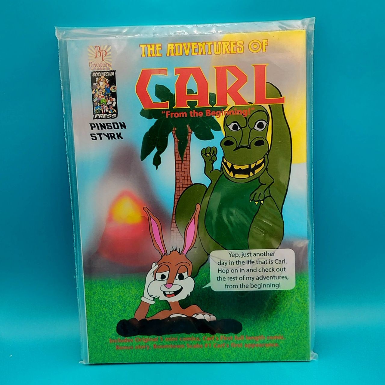 The Adventures of Carl From the Beginning Signed by Brett Pinson Comic Book