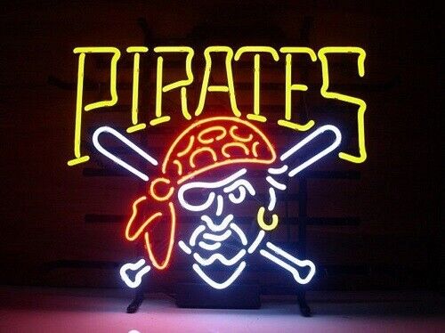 New Pittsburgh Pirates Lamp Neon Light Sign 24\