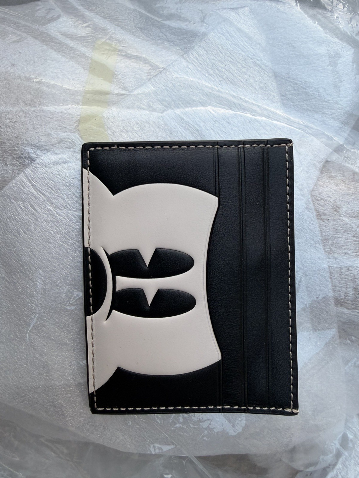 Disney X Coach Slim Id Card Case With Mickey Mouse Face Leather Sold Out NWT Disney X Coach Slim Id Card Case With Mickey Mouse Face Leather Sold Out NWT