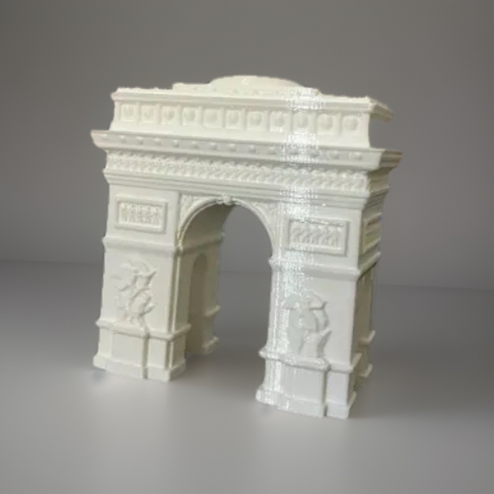 Arc de Triomphe - Paris , France |10 Inches-Stone Gray Arc de Triomphe - Paris , France |10 Inches-Stone Gray