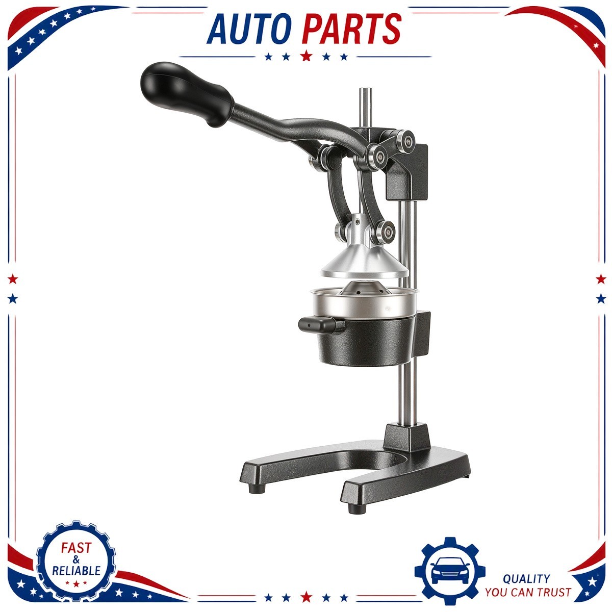 Cast Iron Citrus Juicer ExtraLarge Commercial Grade Manual Hand Press Heavy Duty Cast Iron Citrus Juicer ExtraLarge Commercial Grade Manual Hand Press Heavy Duty