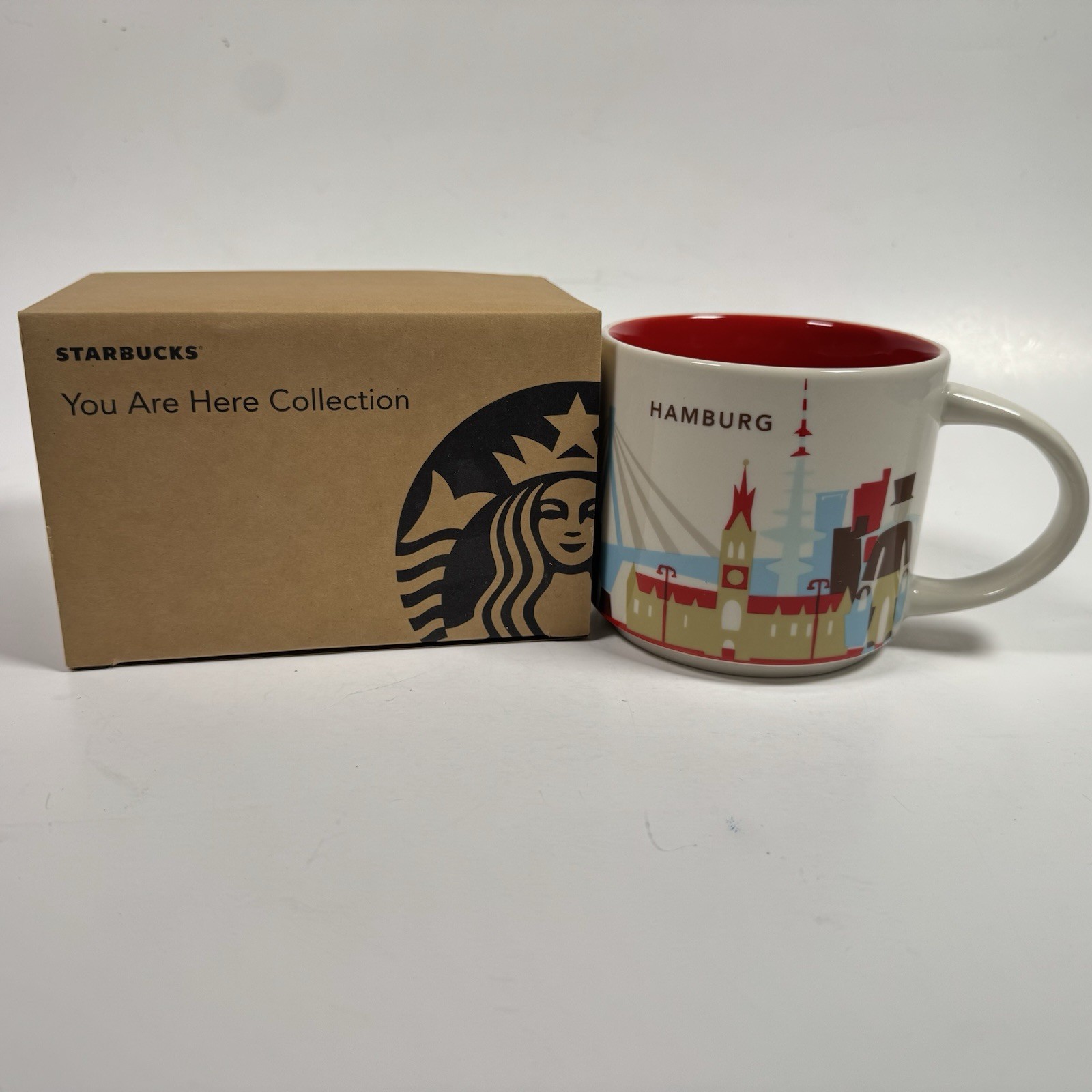 Starbucks Hamburg Germany You Are Here Collection Coffee Mug 2017 New in Box