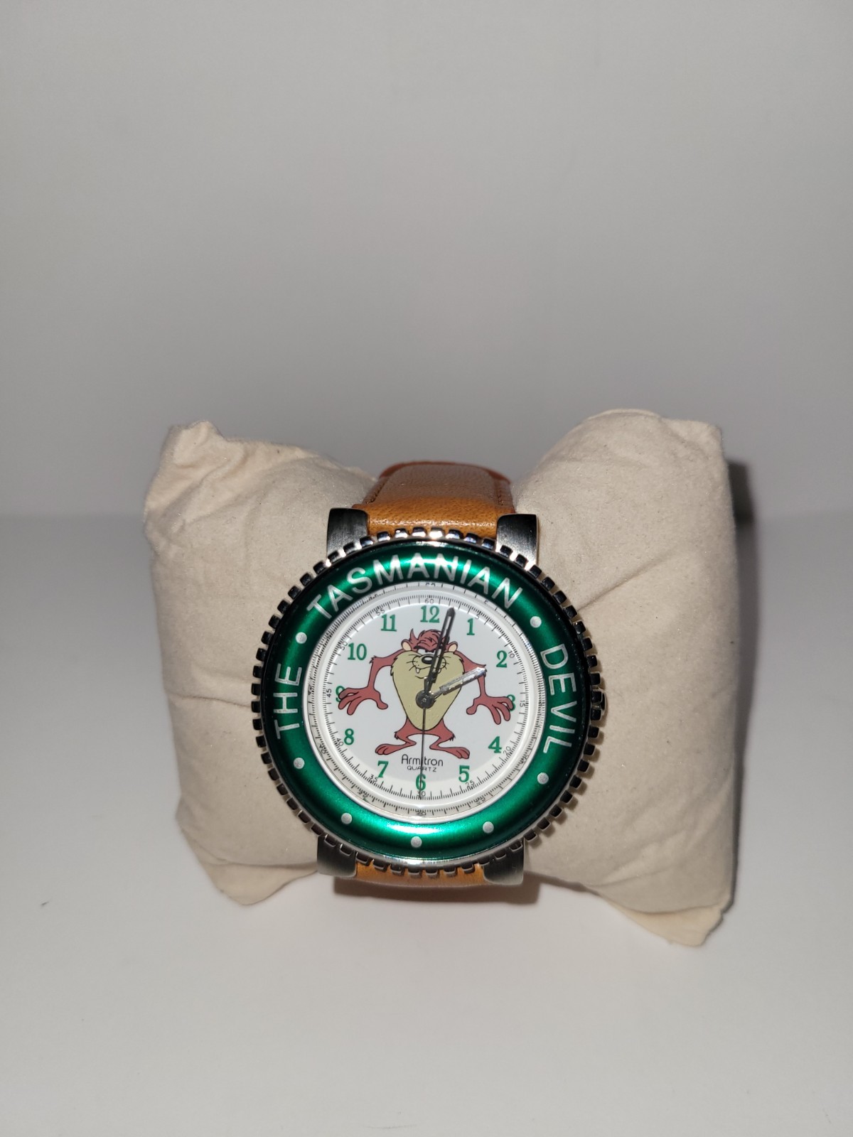 Vintage Looney Tunes Armitron Tasmanian Devil Watch Works Great New Battery