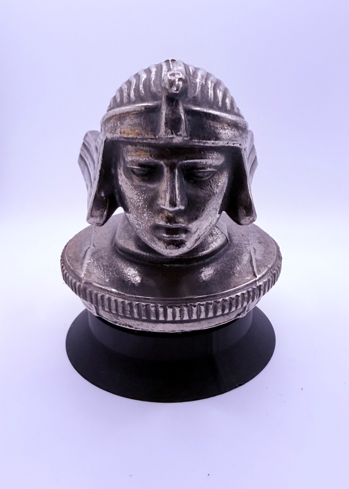 1920s Stutz RA Egyptian Sun God Radiator Cap Hood Ornament Mascot Vintage