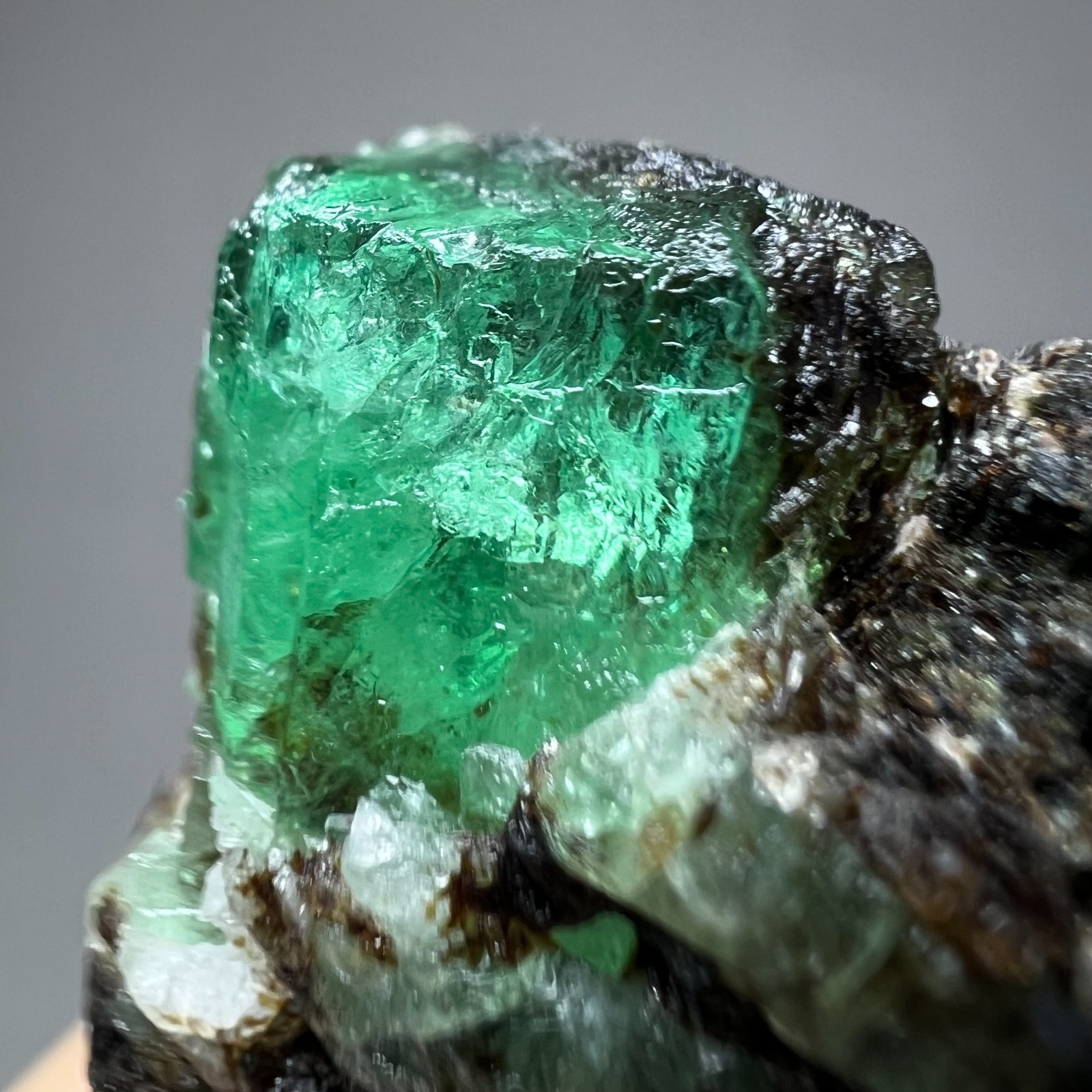 Stunning Gem-Grade Emerald Crystal on Matrix - Natural Beryl,  679CT from PAK
