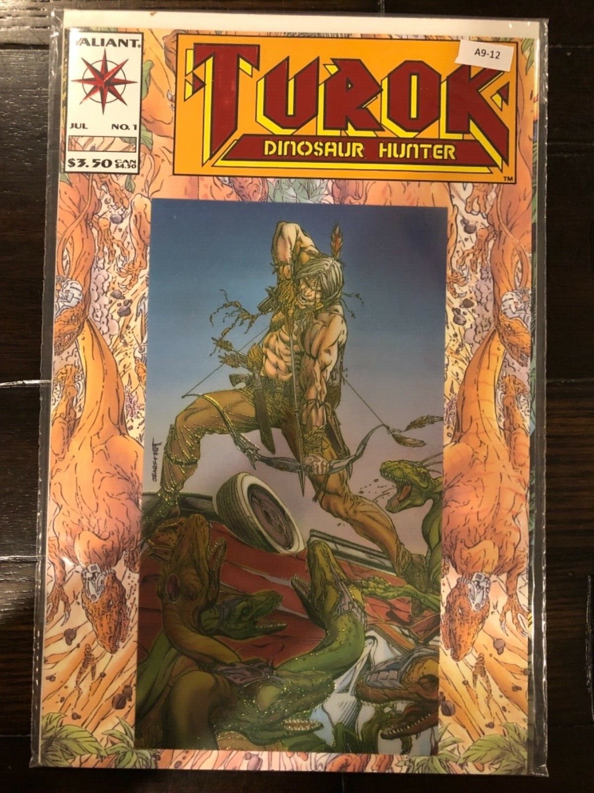 Turok: Dinosaur Hunter vol. 1 #1 Grade 9.9/10 Gem Mint 1st solo Valiant Comic Turok: Dinosaur Hunter vol. 1 #1 Grade 9.9/10 Gem Mint 1st solo Valiant Comic