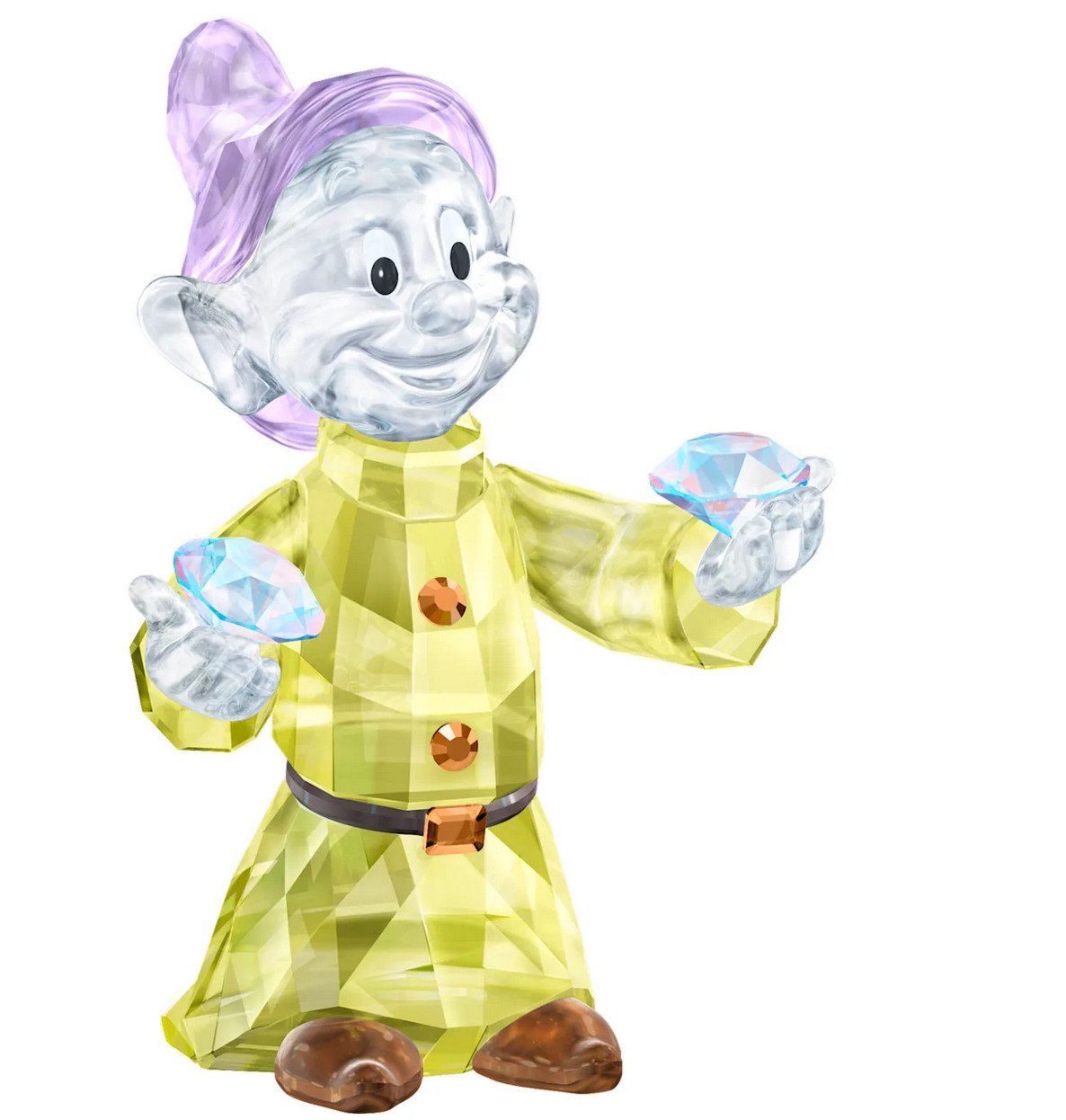 Swarovski Dopey Disney Snow White Dwarf Crystal Figurine #5428558 New in Box Swarovski Dopey Disney Snow White Dwarf Crystal Figurine #5428558 New in Box