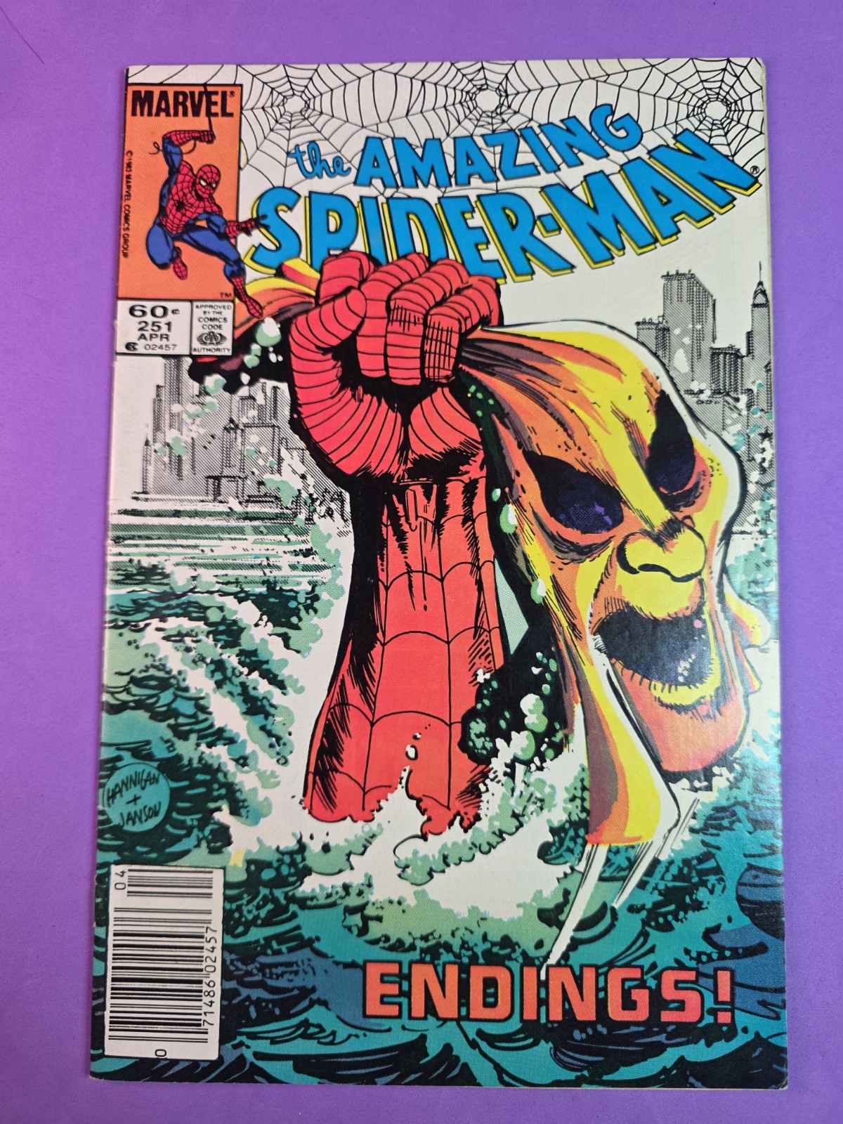 The Amazing Spider-Man #251 (Marvel Comics April 1984) The Amazing Spider-Man #251 (Marvel Comics April 1984)