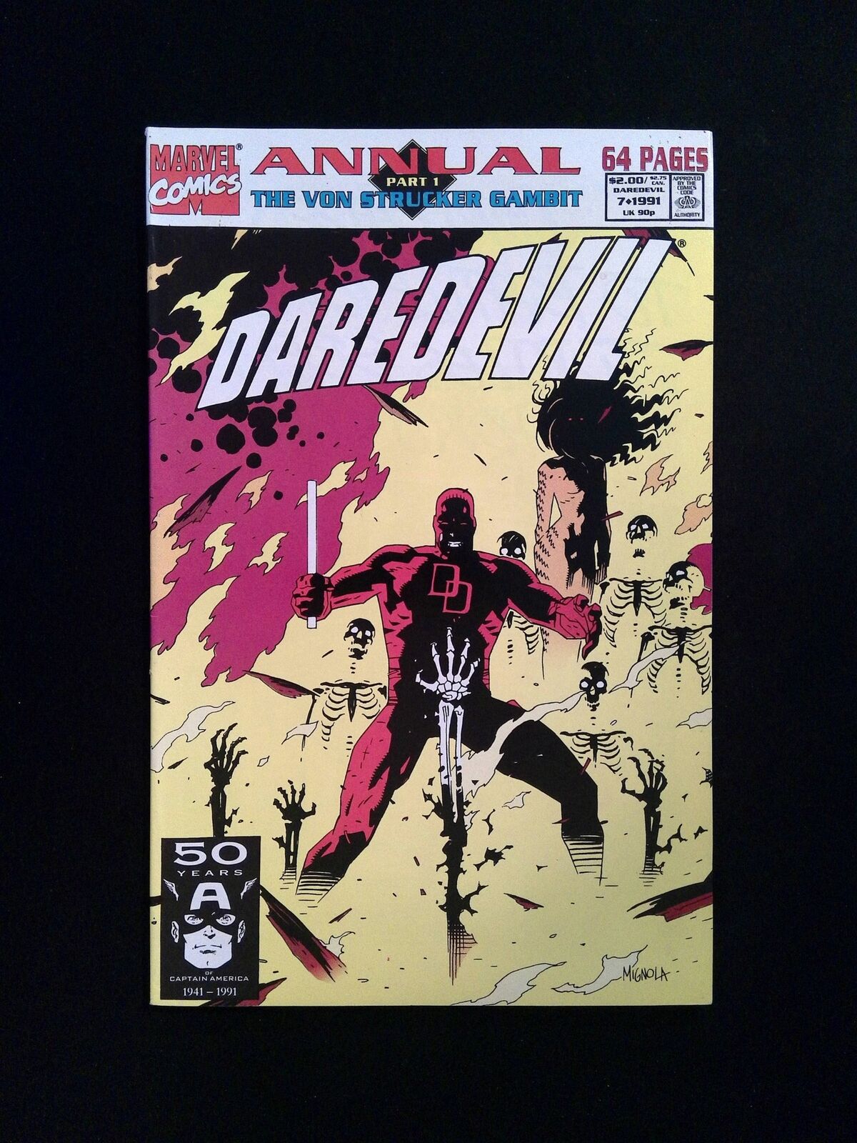 Daredevil Annual #7  MARVEL Comics 1991 VF+