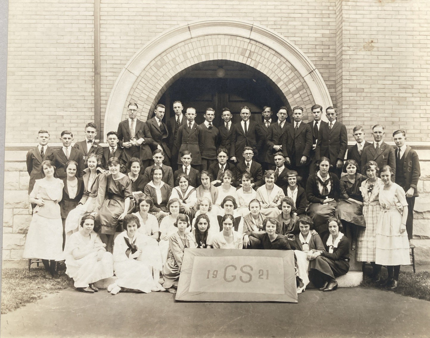 Winsted Connecticut The Gilbert School, Class Photo 1921 William Hare Winsted Connecticut The Gilbert School, Class Photo 1921 William Hare
