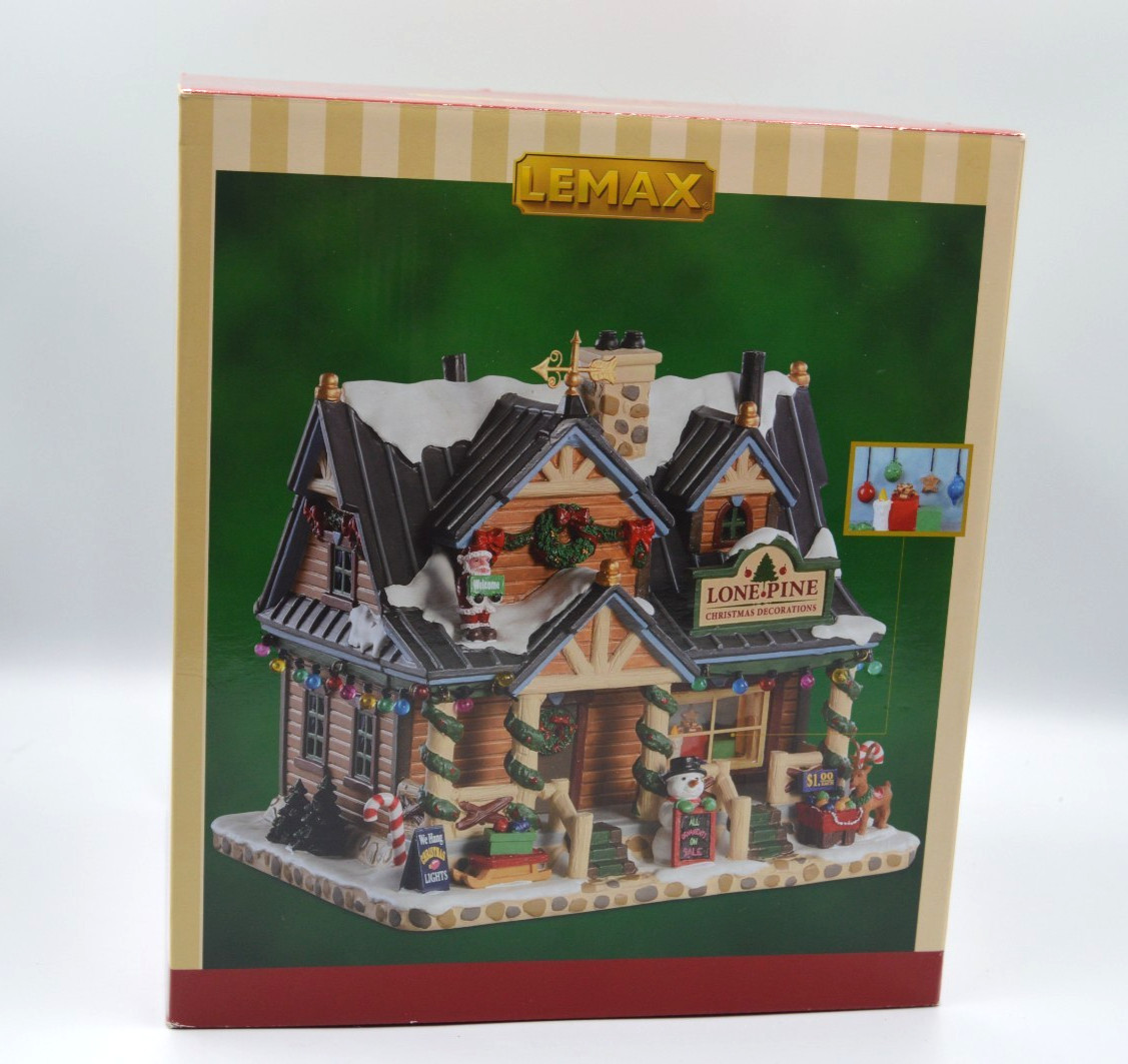Lemax Vail Village Collection 2018 Lone Pine Christmas Decorations Store #85323