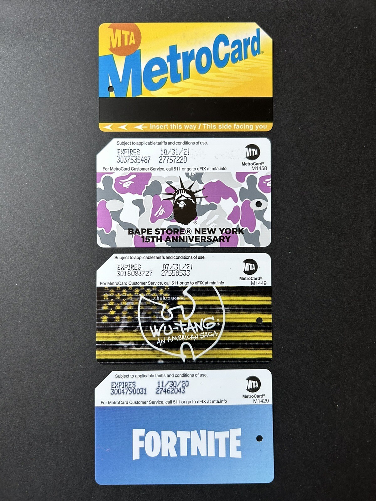 Special Select MetroCard Set (3) Limited Edition MetroCard for Collectors Only Special Select MetroCard Set (3) Limited Edition MetroCard for Collectors Only