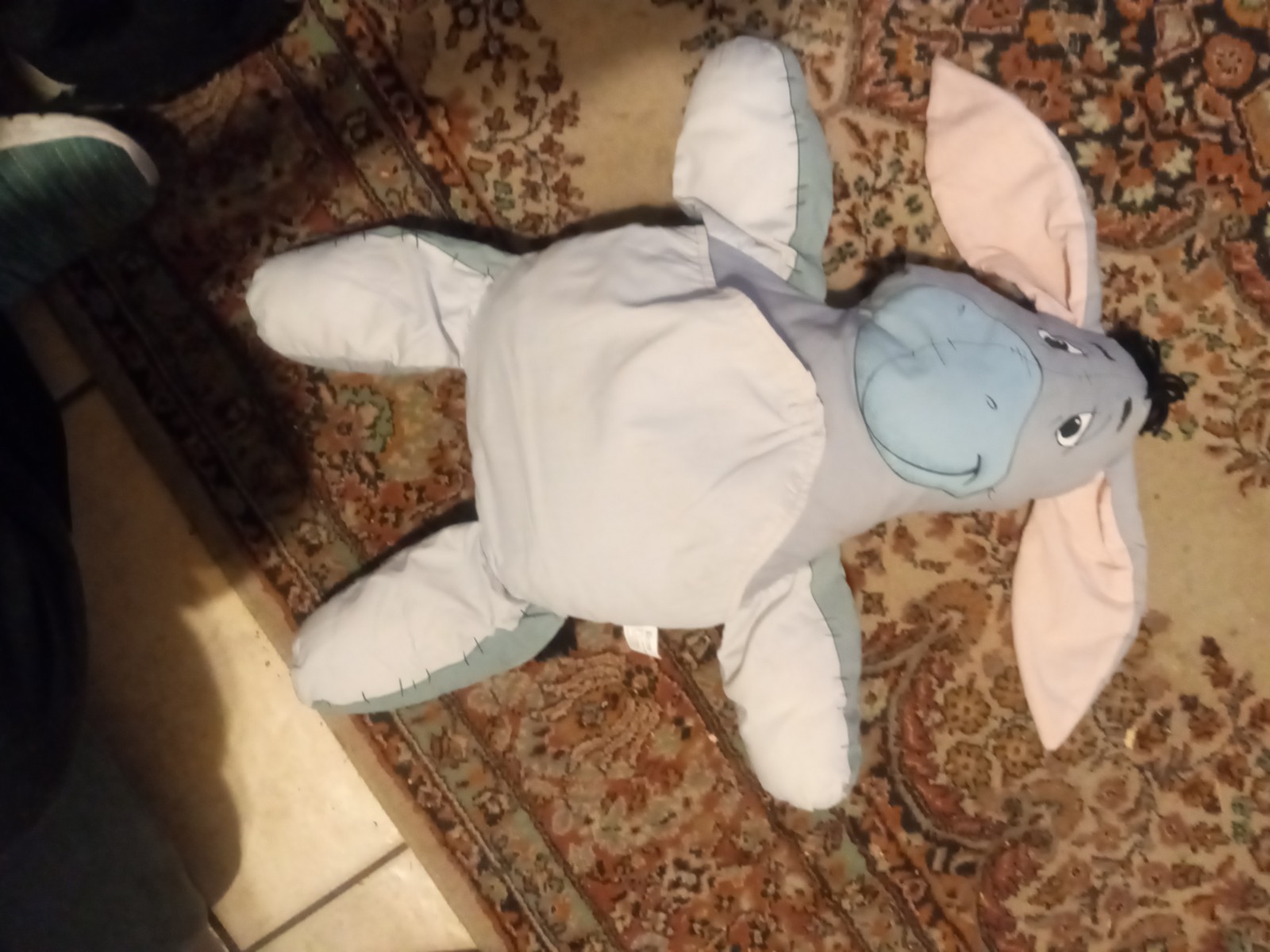 Vintage 1990s Eeyore Sleeper Keeper pajama holder Vintage 1990s Eeyore Sleeper Keeper pajama holder