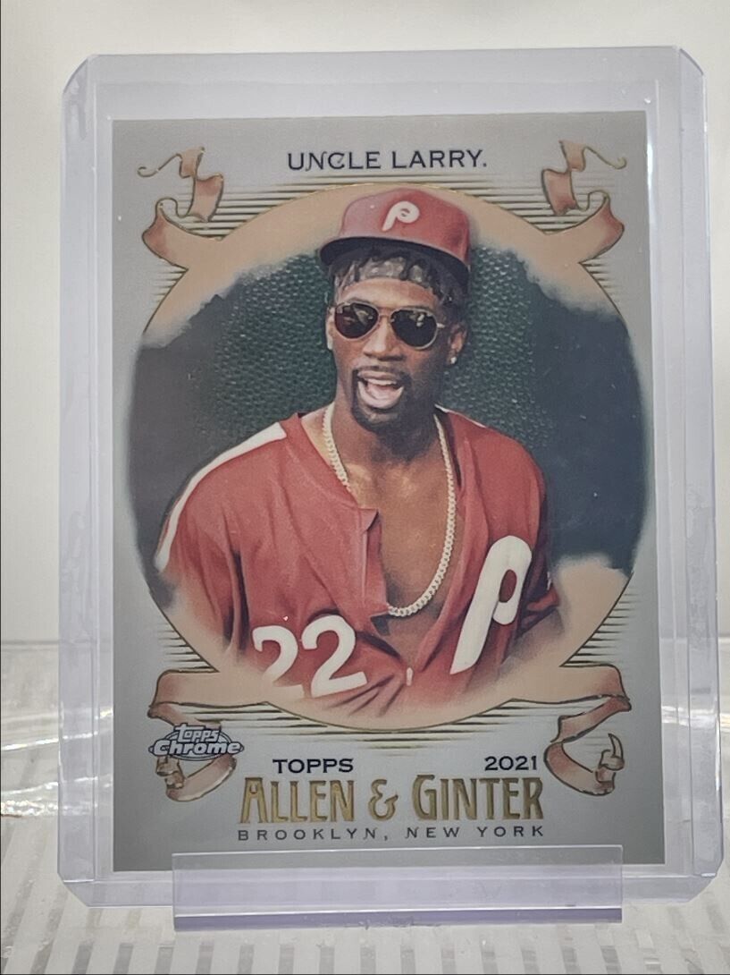 2021 TOPPS CHROME ALLEN & GINTER #207 UNCLE LARRY