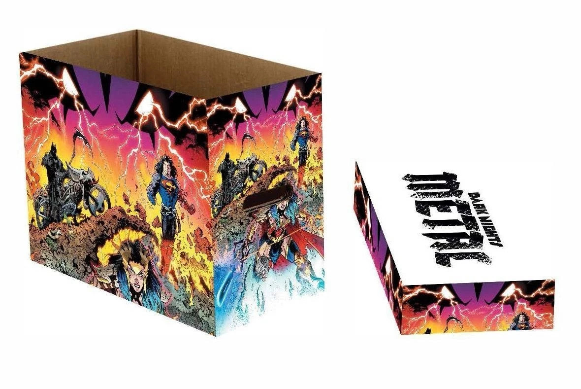 *NEW* Dark Nights Metal Batman DC Graphic Comic Boxes NECA *NEW* Dark Nights Metal Batman DC Graphic Comic Boxes NECA