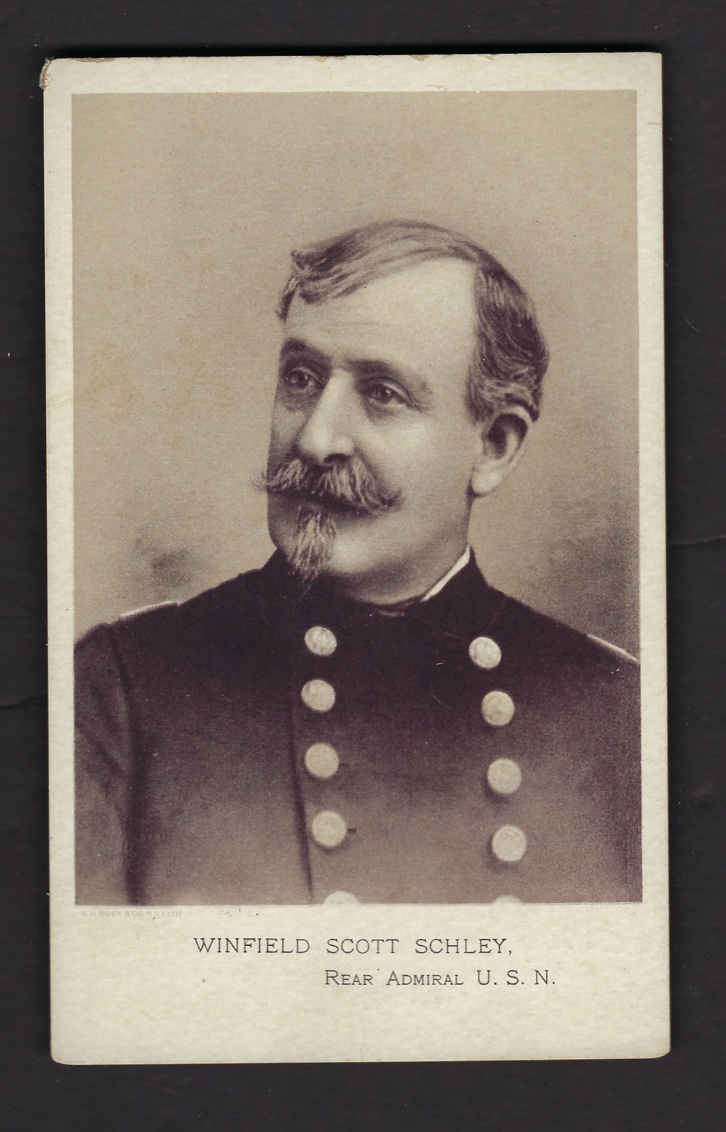 CIVIL WAR US NAVY ADMIRAL WINFIELD SCOTT SCHLEY FAIRBANKS FAIRY SOAP TRADE CARD CIVIL WAR US NAVY ADMIRAL WINFIELD SCOTT SCHLEY FAIRBANKS FAIRY SOAP TRADE CARD