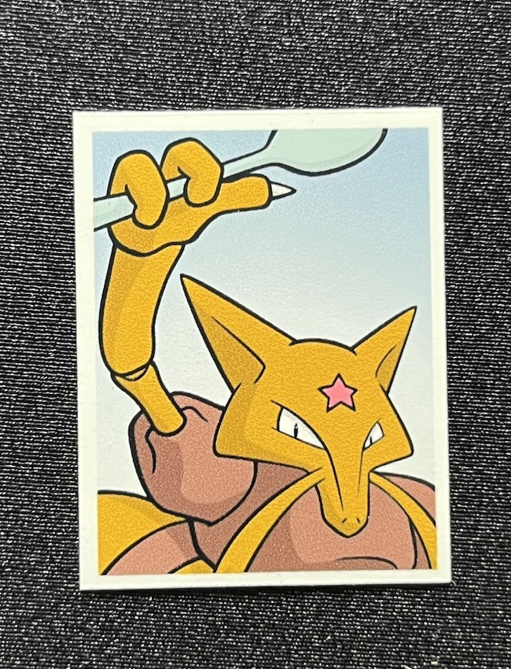 [Korea Exclusive] Kadabra Pokemon Mini Passport ID Photo Sticker Collection 3