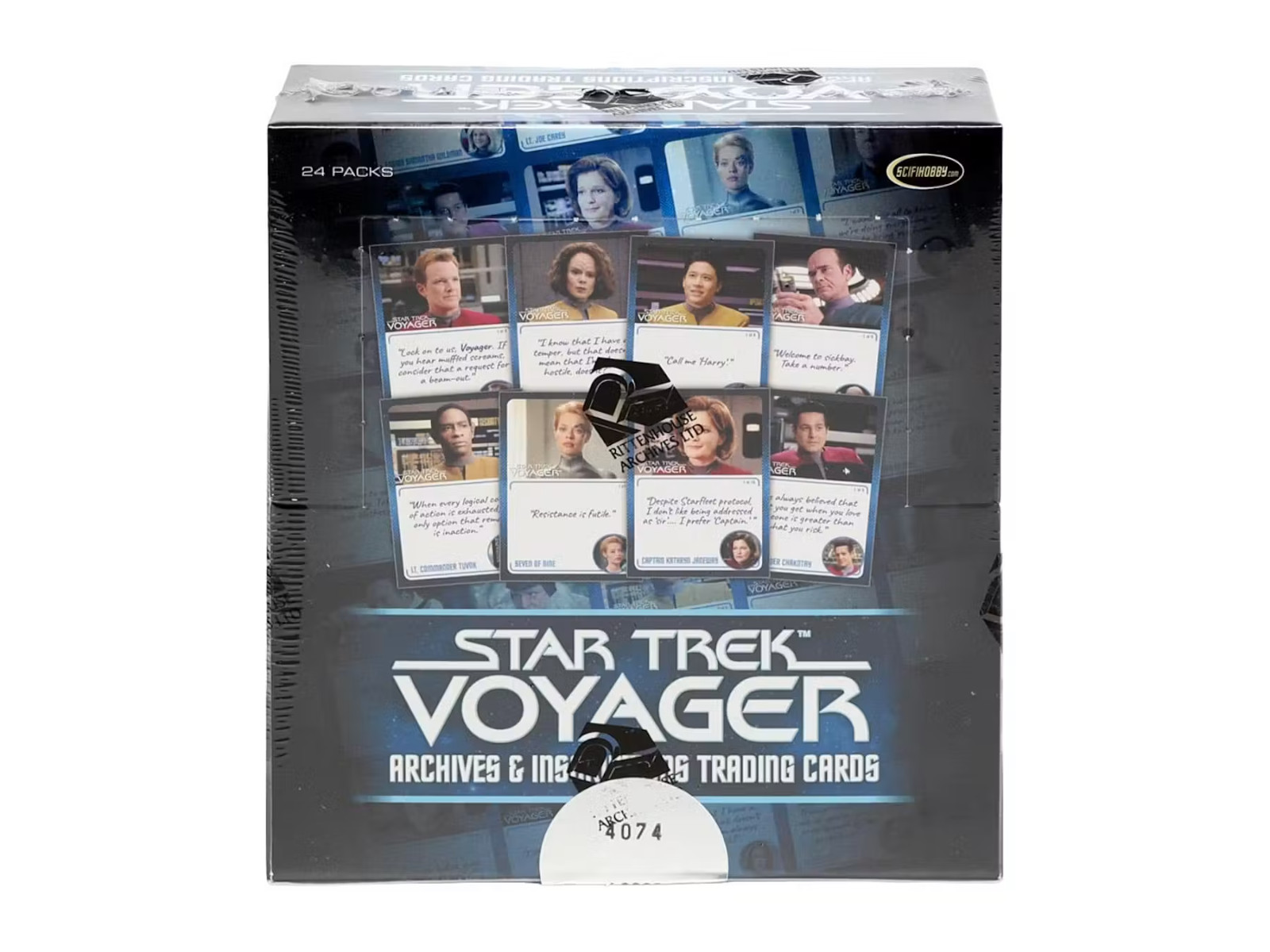 2026 Rittenhouse Star Trek Voyager Archives & Inscriptions Sealed Hobby Box
