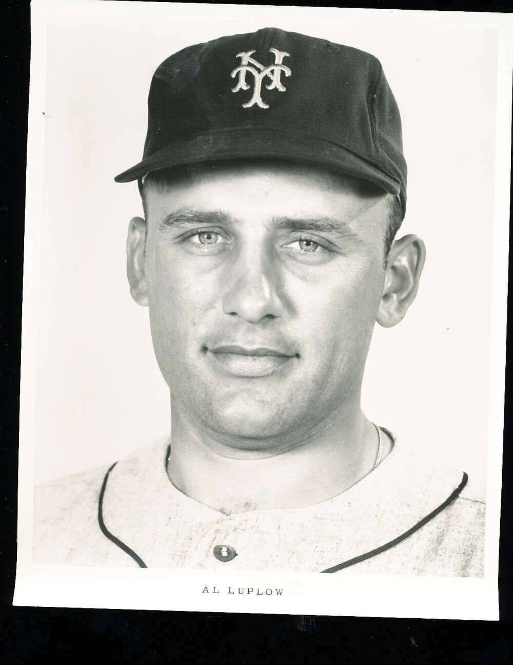 Al Luplow 1967 New York Mets Original Team issue photo